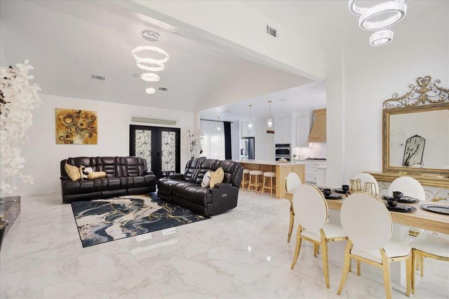 Furnished interior view inside a new home in , Pittsburg (Image 34).