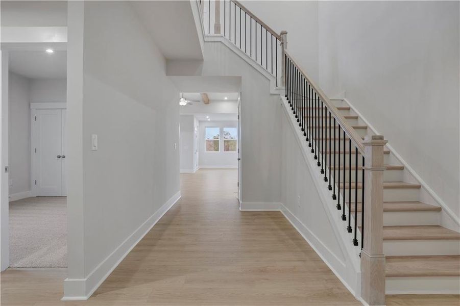 Spacious, unfurnished interior of a new home in Cambridge at Steels Bridge, Canton (Image 43).
