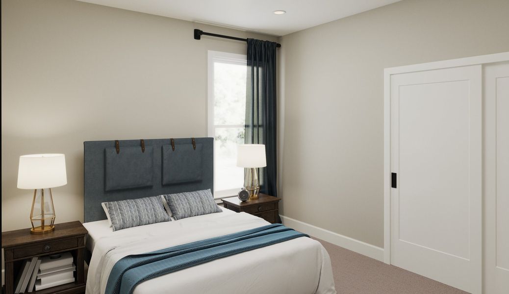 Representative furnished interior of a home built from the Teagan by Fischer Homes in Twin Lakes, Hoschton (Image 7).