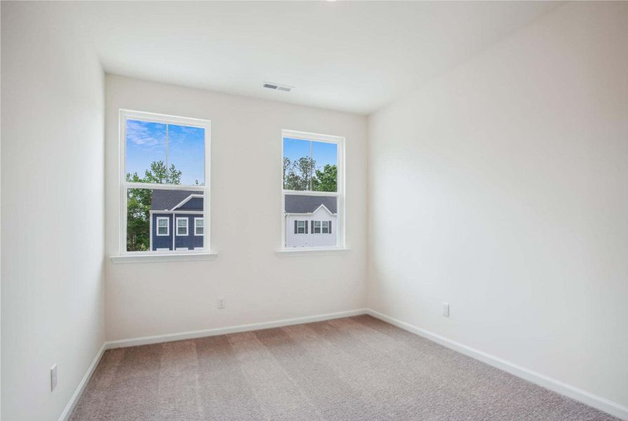 Spacious, unfurnished interior of a new home in The Parc Townes at Wendell, Wendell (Image 35). Spacious, unfurnished interior of a new home in The Parc Townes at Wendell, Wendell (Image 35).