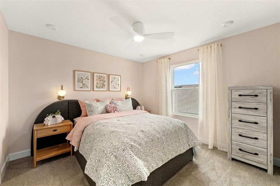 Furnished interior view inside a new home in Rainwood, Groveland (Image 17).