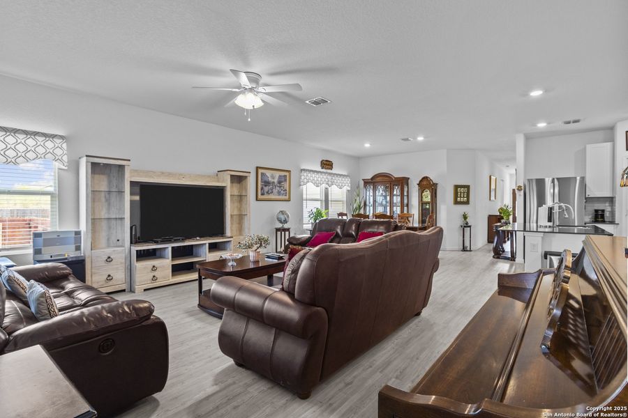 Furnished interior view inside a new home in , San Antonio (Image 29).