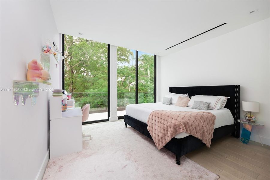 Furnished interior view inside a new home in , Miami Beach (Image 16). Furnished interior view inside a new home in , Miami Beach (Image 16).