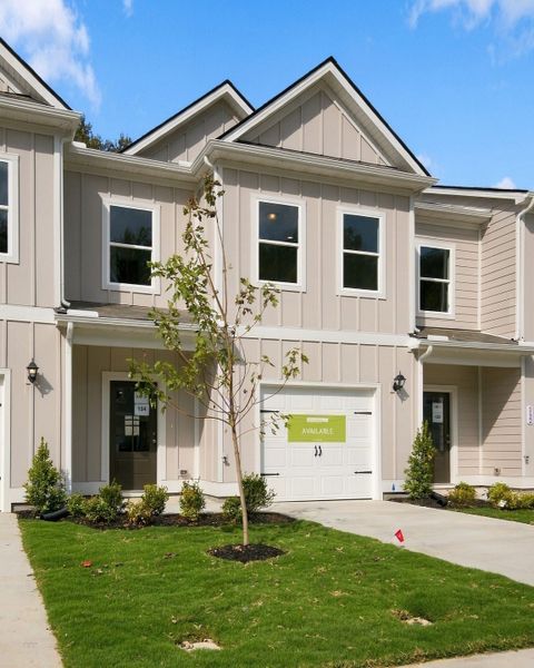 Front exterior of a new home in Ironhorse, Dickson, TN, highlighting curb appeal (Image 19).
