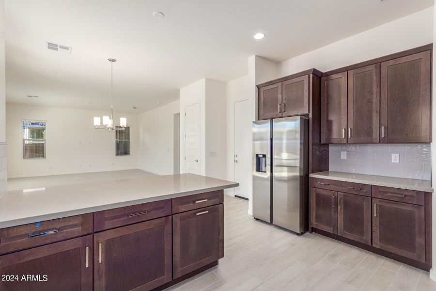 Quartz Countertops @ Kitchen