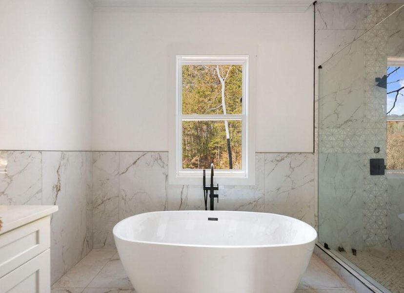 Close-up of interior finishes inside a home in , Helen (Image 12).