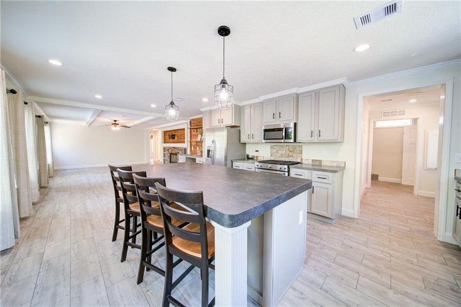 Furnished interior view inside a new home in , Blue Ridge (Image 3).