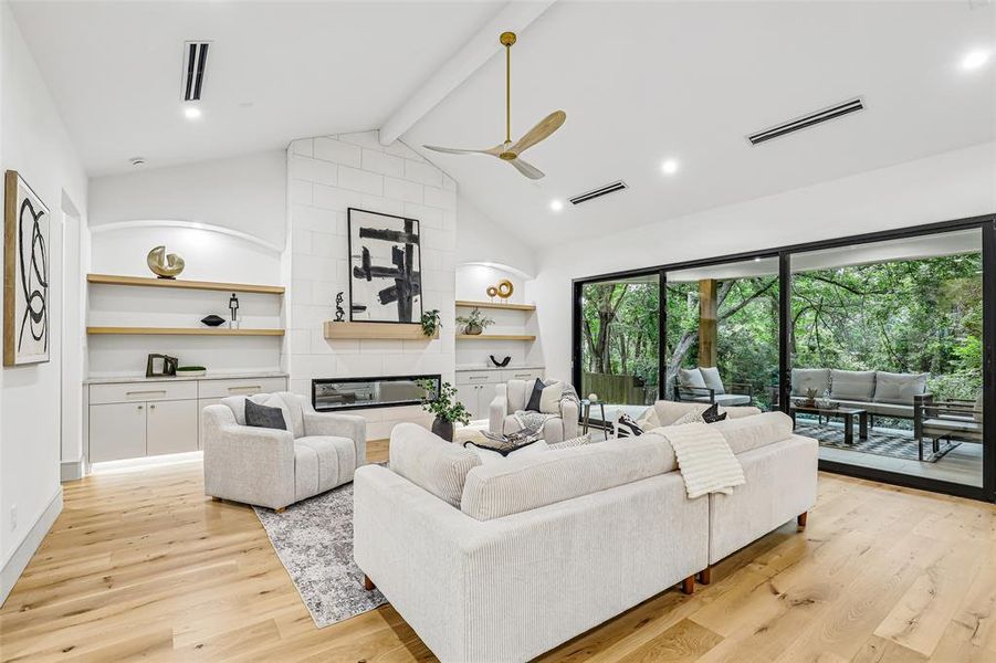 Furnished interior view inside a new home in , Trophy Club (Image 12).