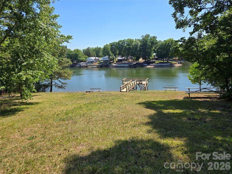Optional gated community dock