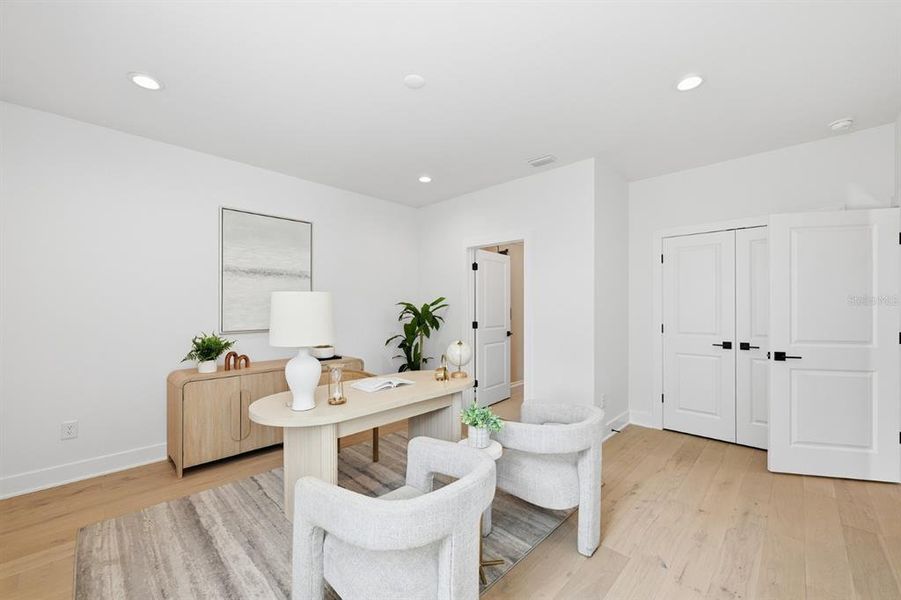 Furnished interior view inside a new home in , Tampa (Image 11).