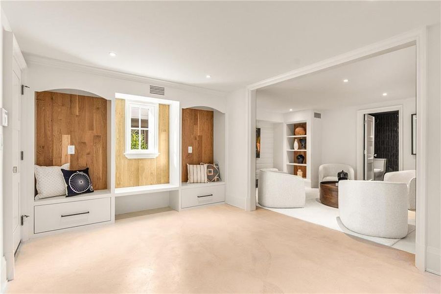 Furnished interior view inside a new home in , Atlanta (Image 15).