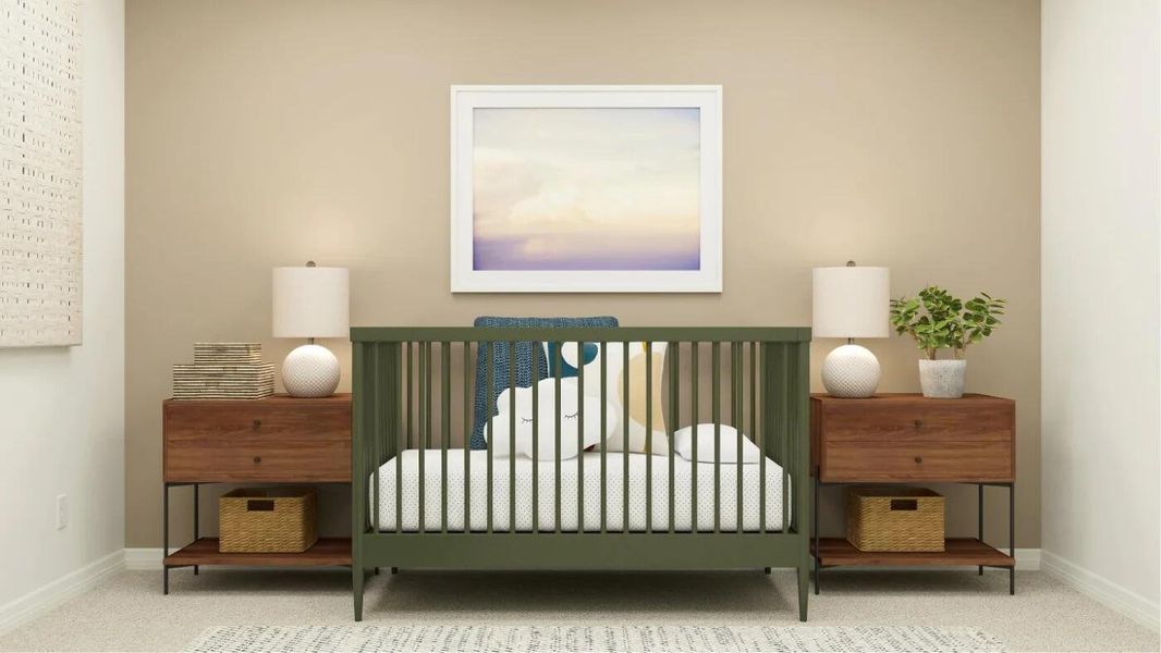 Furnished interior view inside a new home in Brystol at Wylder: The Arbor Collection, Port St. Lucie (Image 6).