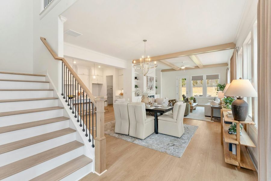Representative furnished interior of a home built from the The Sterling by Windsong Properties in Legacy Downs, Canton (Image 28). Representative furnished interior of a home built from the The Sterling by Windsong Properties in Legacy Downs, Canton (Image 28).