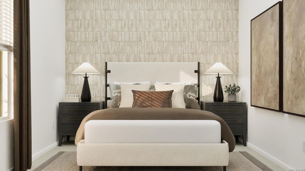 Furnished interior view inside a new home in Stone Garden, Elmendorf (Image 5). Furnished interior view inside a new home in Stone Garden, Elmendorf (Image 5).