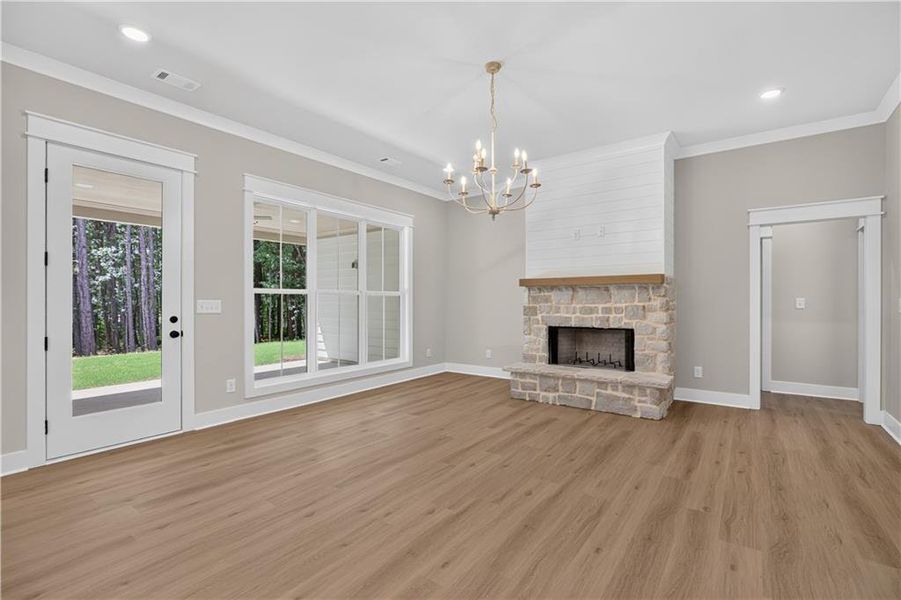 Spacious, unfurnished interior of a new home in , Buchanan (Image 24).