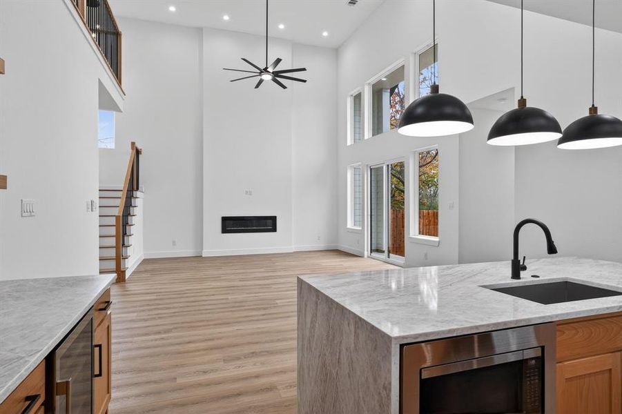 Furnished interior view inside a new home in , Dallas (Image 5). Furnished interior view inside a new home in , Dallas (Image 5).