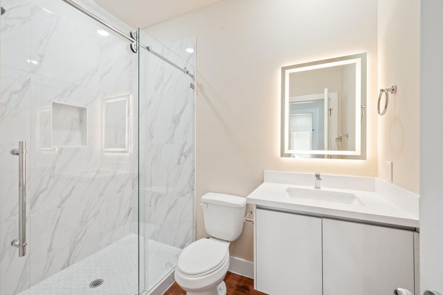 Furnished interior view inside a new home in Metro Village, Houston (Image 5).