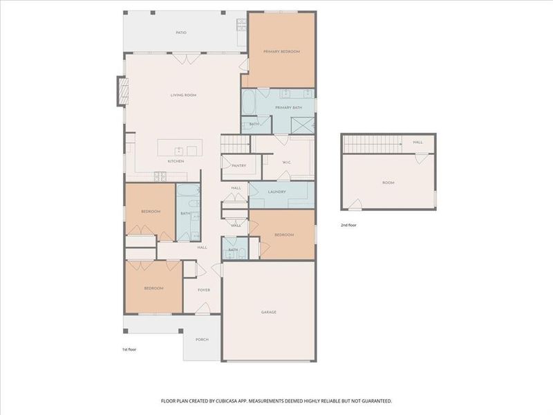 2D floor plan layout of this home in , Lindale, TX (Image 5).
