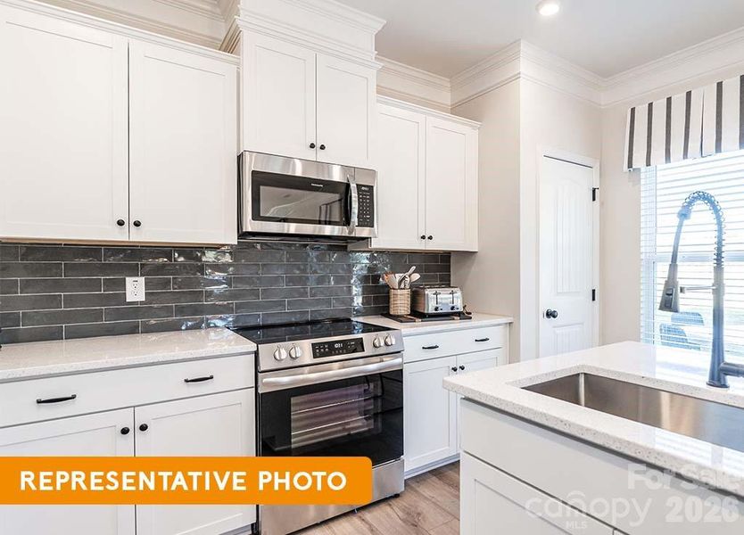 Furnished interior view inside a new home in Cedar Meadows, Monroe (Image 10).