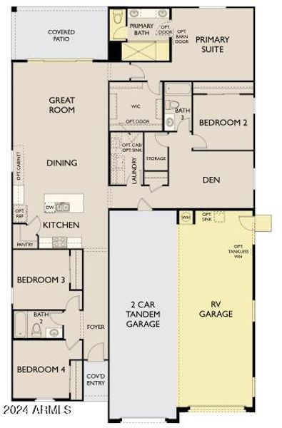 Opal RV Floor Plan - R