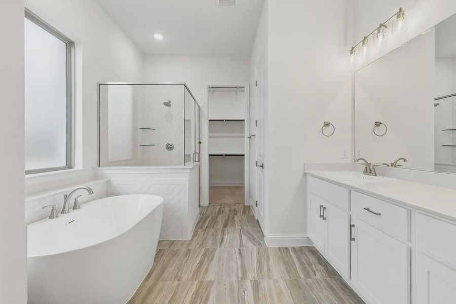 Furnished interior view inside a new home in Talia, Mesquite (Image 9).