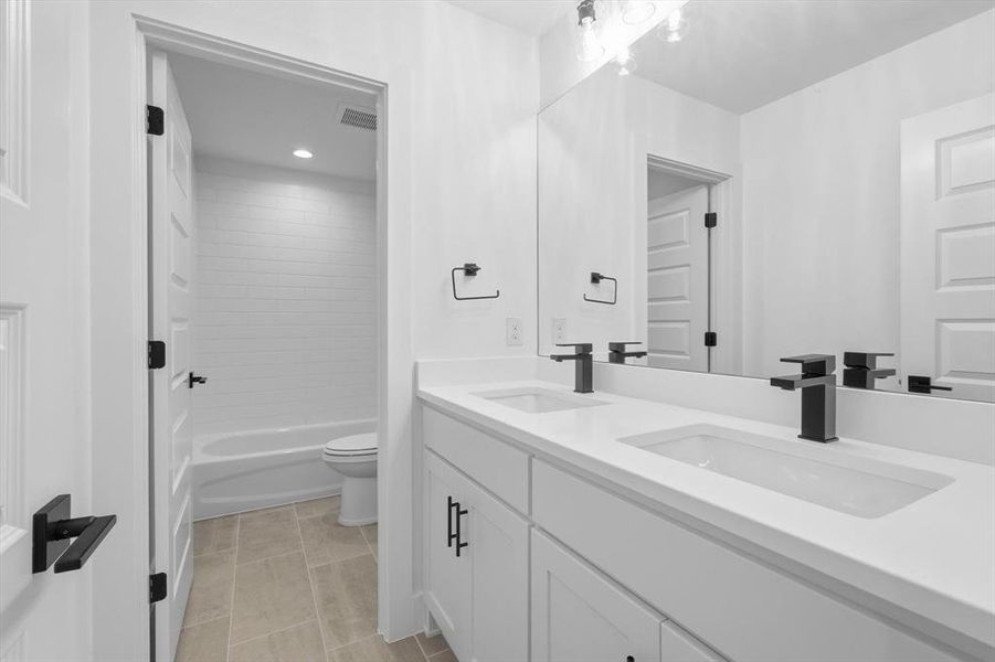 Furnished interior view inside a new home in , Argyle (Image 11).