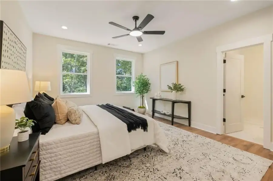 Furnished interior view inside a new home in , Snellville (Image 32). Furnished interior view inside a new home in , Snellville (Image 32).