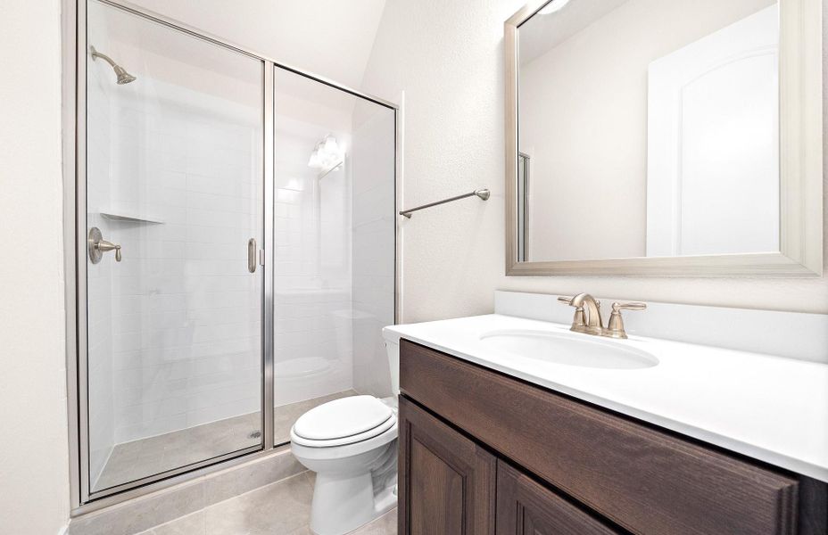 Furnished interior view inside a new home in , Magnolia (Image 16).