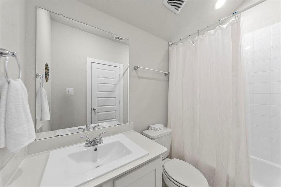 Secondary bath upstairs Secondary bath upstairs