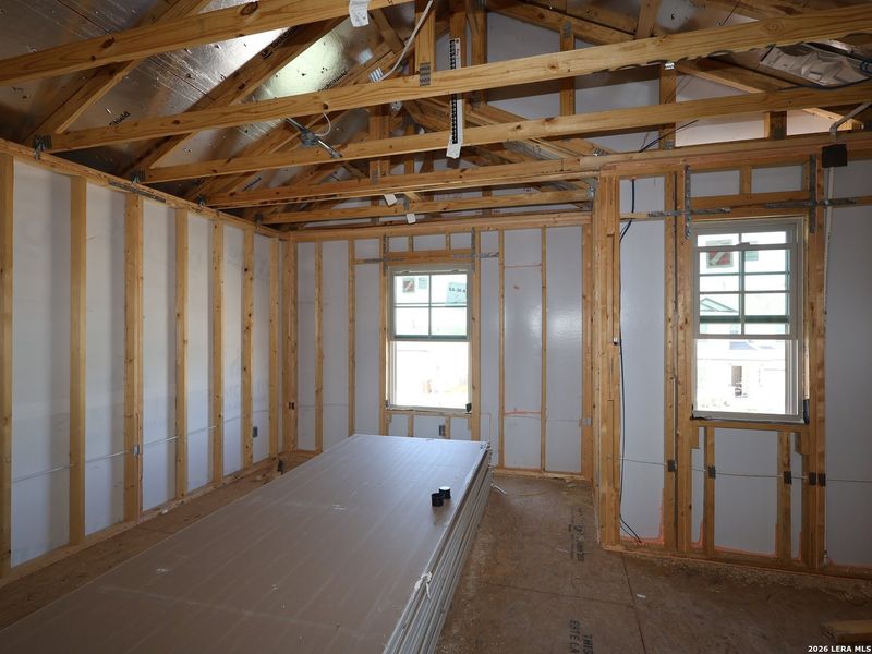 In-progress construction of a new home in Agave, San Antonio, TX (Image 30).