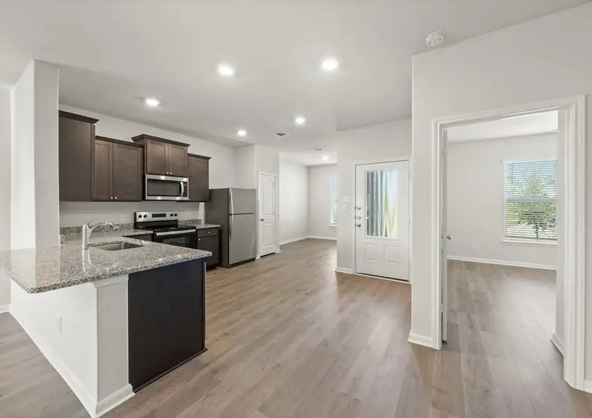 Representative furnished interior of a home built from the Orchid by LGI Homes in Southaven, Hutchins (Image 3).
