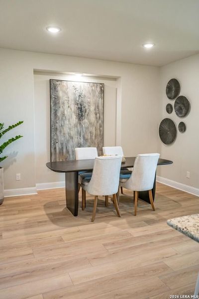 Furnished interior view inside a new home in Morgan Meadows, San Antonio (Image 3).