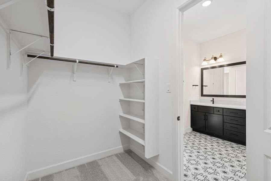 Furnished interior view inside a new home in ARTAVIA 45' Homesites, Conroe (Image 12).