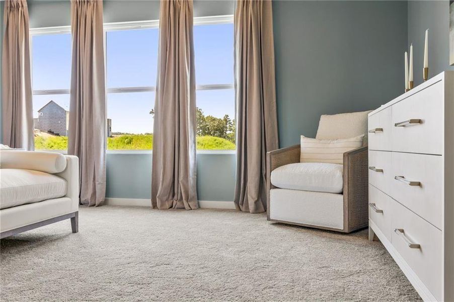 Furnished interior view inside a new home in Hawthorne Reserve, Dallas (Image 11).