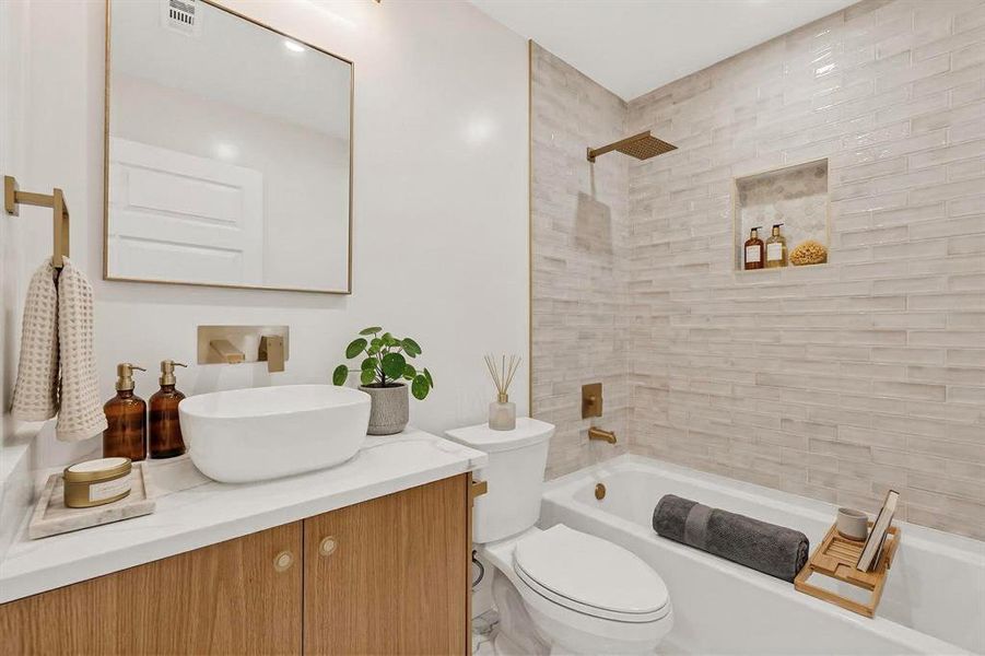 Furnished interior view inside a new home in , White Settlement (Image 13).