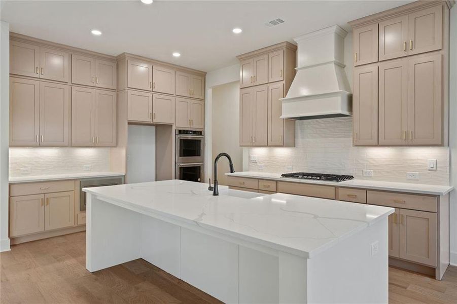 Furnished interior view inside a new home in Long Hollow Landing, Gainesville (Image 18).