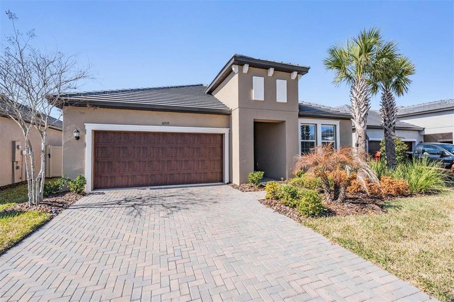 Front exterior of a new home in , San Antonio, FL, highlighting curb appeal (Image 25).
