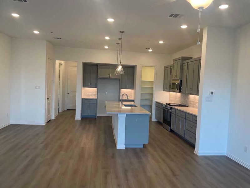 Open Kitchen-Dining Room Construction Progress