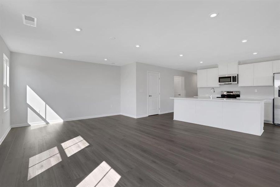 Spacious, unfurnished interior of a new home in Aspen Meadows, Hampton (Image 15). Spacious, unfurnished interior of a new home in Aspen Meadows, Hampton (Image 15).