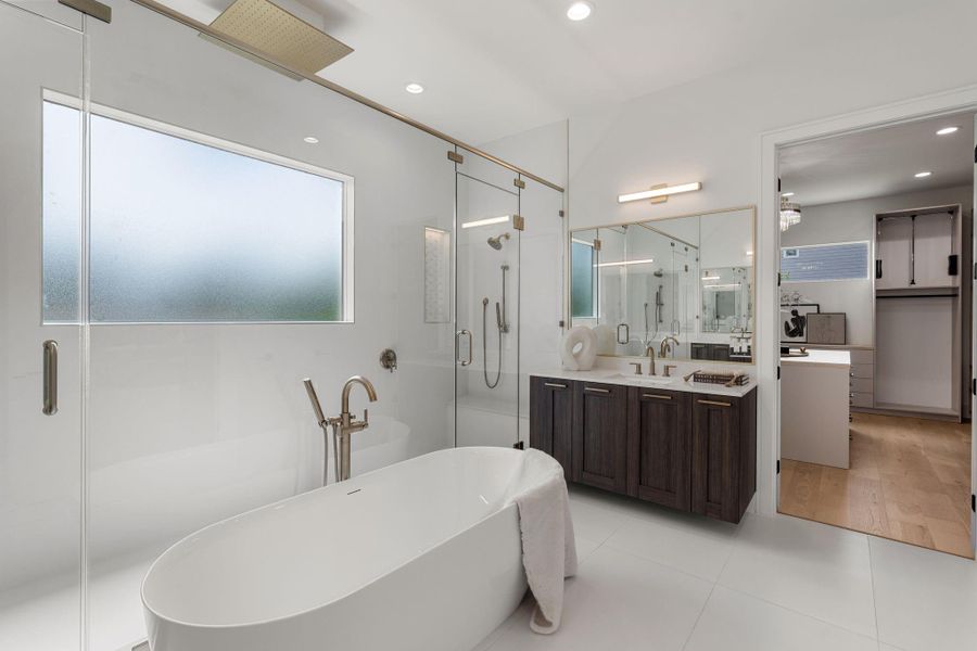 Furnished interior view inside a new home in , Houston (Image 3).