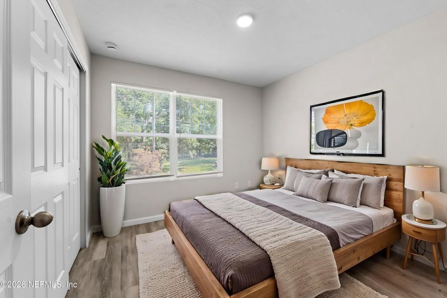 Furnished interior view inside a new home in , Jacksonville (Image 8).