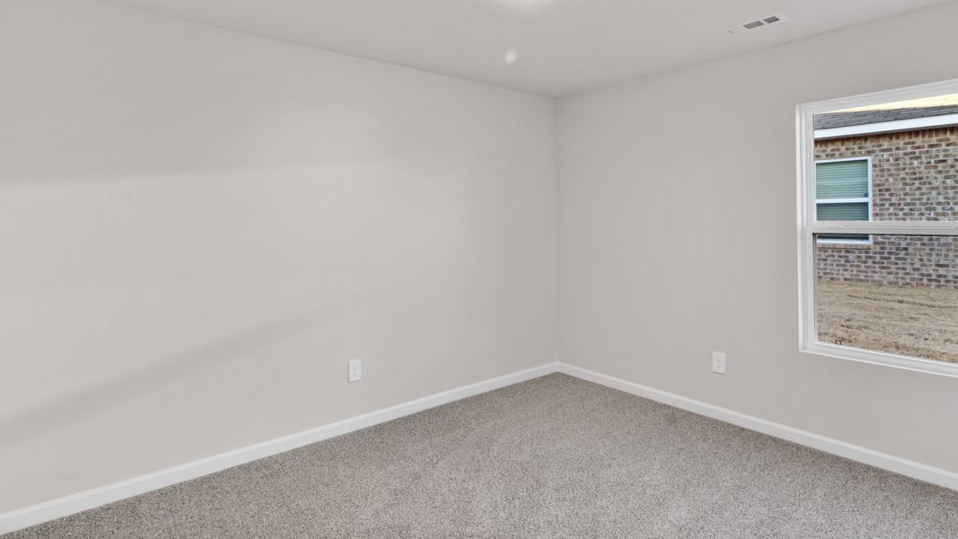 Representative unfurnished interior of a home built from the Lakeside by D.R. Horton in Bailey Park, Fayetteville (Image 27).
