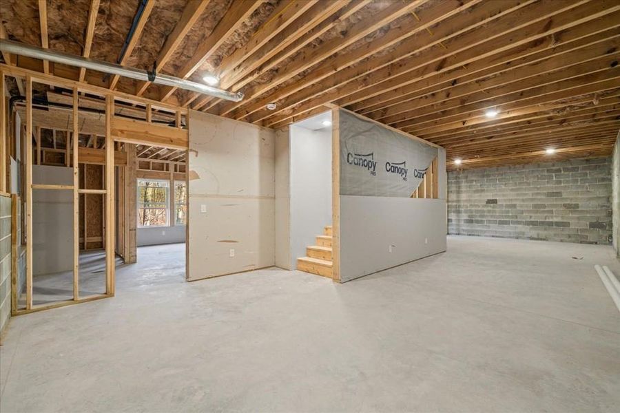 In-progress construction of a new home in , Dalton, GA (Image 41).