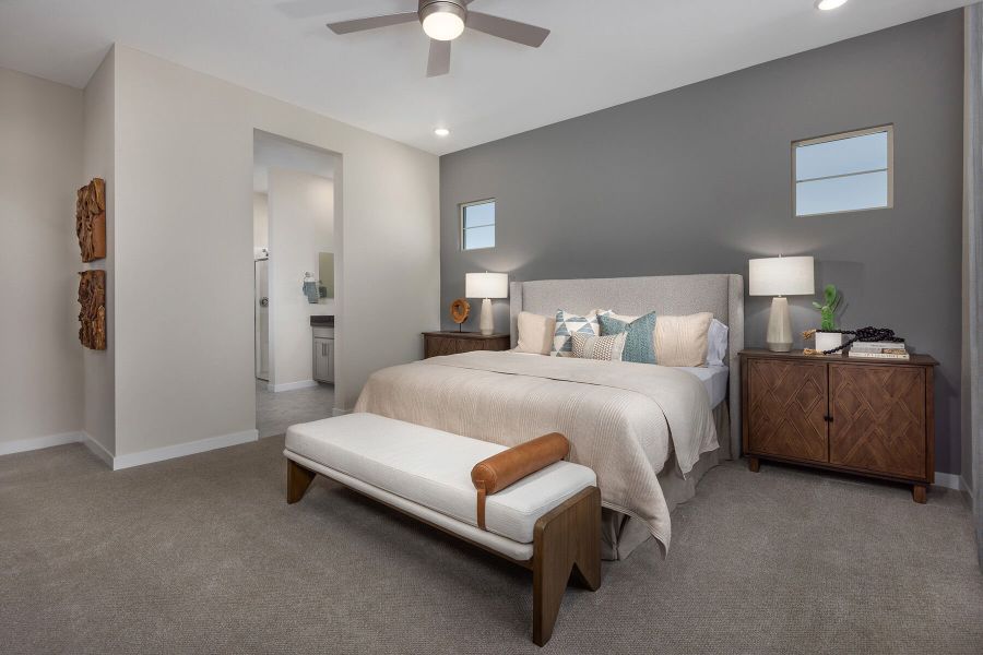 Representative furnished interior of a home built from the Copper by Mattamy Homes in Empire Pointe, Queen Creek (Image 9).