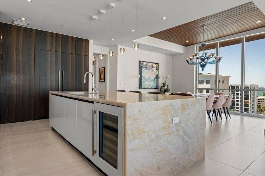 Furnished interior view inside a new home in , Sarasota (Image 8).