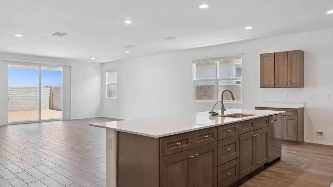 Furnished interior view inside a new home in Moonlight, Maricopa (Image 8).