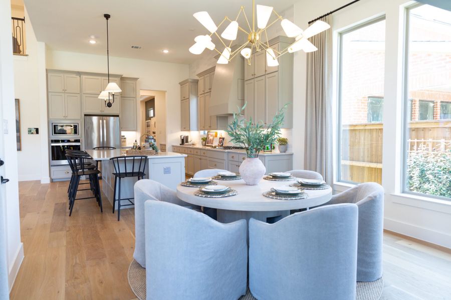 Representative furnished interior of a home built from the 5071 by Tradition Homes in Lakewood at Brookhollow – 60′ Lots, Prosper (Image 33).