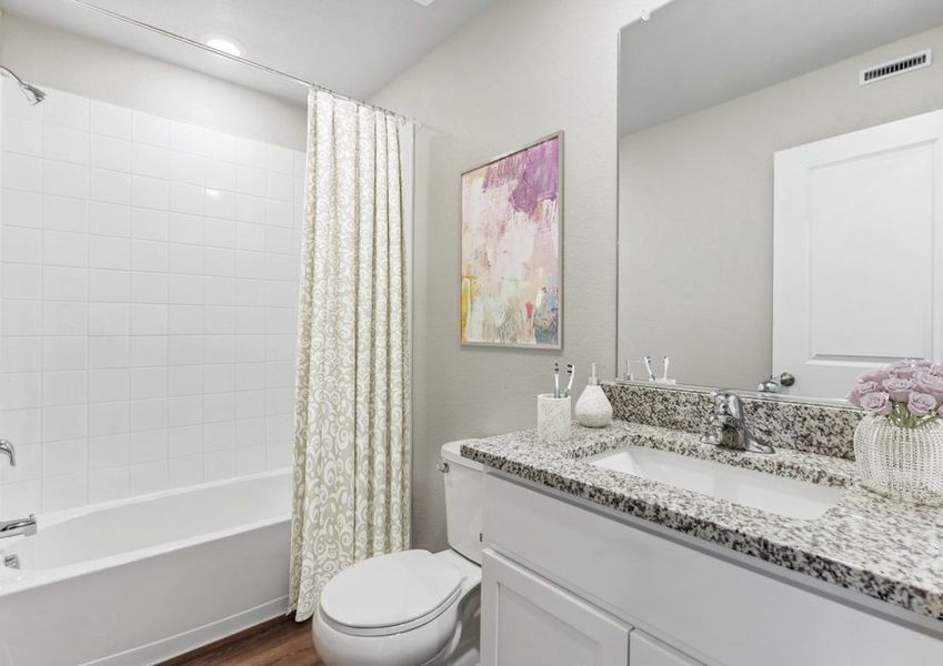 The Monarch is a beautiful 3 bedroom home with spacious rooms.