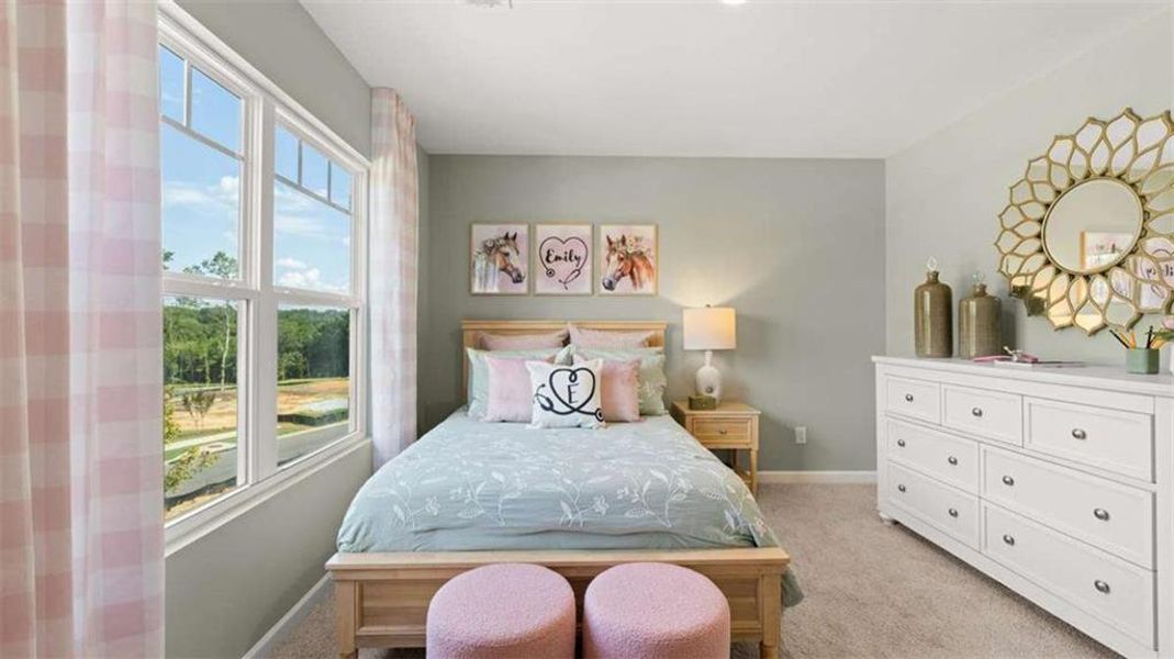 Furnished interior view inside a new home in Jackson Landing, Jefferson (Image 15). Furnished interior view inside a new home in Jackson Landing, Jefferson (Image 15).