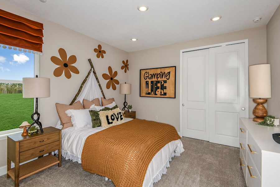 Furnished interior view inside a new home in Colbert Landings, Palm Coast (Image 19).